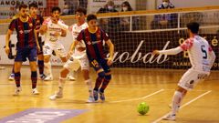 Imagen de archivo del partido entre el Portus Apostoli y el Bar�a B