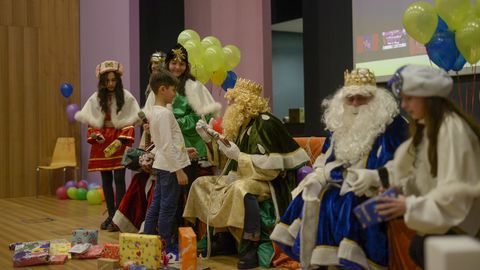 En el HULA tambin hubo visita de los Reyes Magos