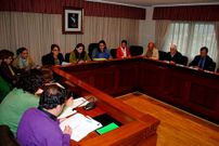 Pleno de la corporaci�n municipal de Bergondo.