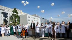 El Chuac homenajea a las v�ctimas del covid