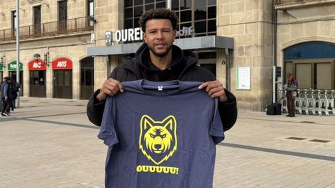 Marvin Ogunsipe se identific como nuevo lobo en la estacin ferroviaria de Ourense