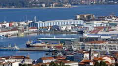 Drsena pesquera del puerto de Marn, en una imagen de archivo