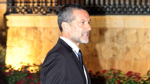 Jaime Anglada, en la recepci�n de Marivent