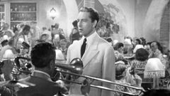 Paul Henreid (Vctor Laszlo) pide en Casablanca a la orquesta del bar de Rick que toquen La Marsellesa para silenciar a un coro nazi