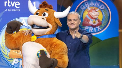 Ramón García, en el «Grand Prix»