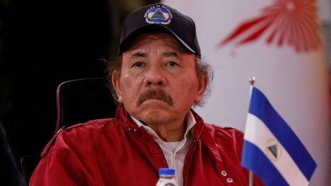 El presidente de Nicaragua, Daniel Ortega.