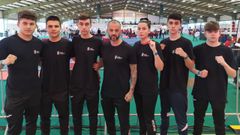A la cita acudieron seis deportistas y el t�cnico Miguel P�rez. 