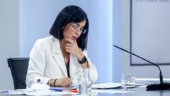 La ministra de Sanidad, Carolina Darias