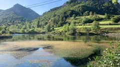 Estado de conservaci�n de la presa de Lago del Valle