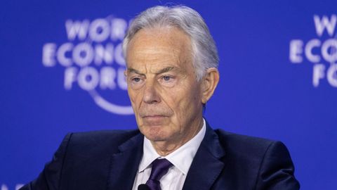 El ex primer ministro británico Tony Blair