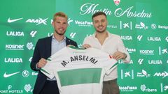 Mart�n Anselmi, en la presentaci�n como nuevo entrenador del Elche