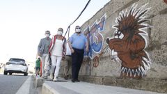 Un paseo pola avenida demostrou na práctica o necesaria que é a intervención
