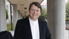 Xos� Manuel Zapata, a su llegada a los juzgados esta ma�ana