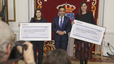 El alcalde felicit� la labor de las ganadoras, G�mez y Mu�iz, a las que califica de �inspiraci�n�