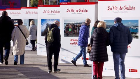 Inauguraci�n de la exposici�n �Un a�o de Voz� 2025 en el Cant�n Grande.