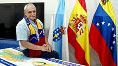 Manuel Prez, el presidente de la Federacin Venezolana de Galicia