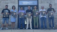 Presentaci�n de la nueva edici�n de la feria de Friol, con la presencia del alcalde de Friol, Jos� �ngel Santos, representantes de la Corporaci�n municipal y ganaderos de las explotaciones que participan en la feria.