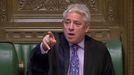 El conservador John Bercow preside la C�mara de los Comunes desde el 2009