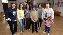 La nueva directiva de la asociaci�n de Xavi�a.