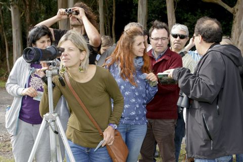 A �ltima xornada inclu�u unha observaci�n ornitol�xica. 