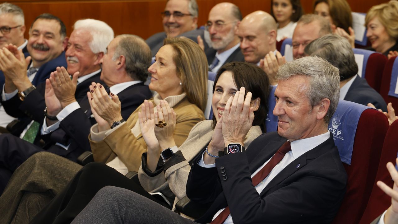 Rueda advierte a los empresarios de Pontevedra que es fundamental que el Gobierno ponga fechas y prespuesto para el AVE con Portugal