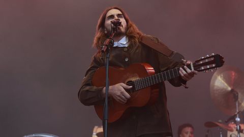 Carlos Ares durante su actuaci�n en el Noroeste del a�o pasado.