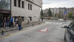 El instituto Otero Pedrayo tambi�n se vio afectado.