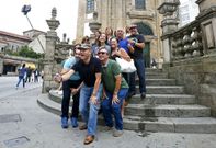 La presencia de turistas en las calles de Pontevedra ha sido una constante durante todo el verano. 