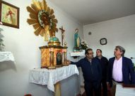 El regidor visit� la escuela unitaria convertida en capilla<span lang= gl >.</span>