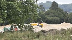 Obras en la ciudad deportiva del Racing de Ferrol