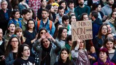 Manifestaci�n contra la sentencia de la Manada