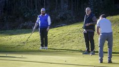 Imagen del torneo celebrado en las instalaciones del club barbanzano.