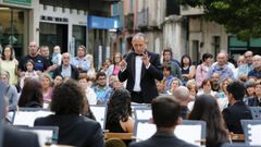 Imagen de archivo de uno de los conciertos de la Banda de M�sica de Vilagarc�a