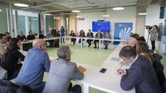 Los directores de las escuelas de arte y dise�o de Galicia se reunieron ayer con los responsables de la conseller�a