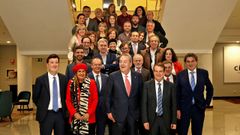 El Concello de Vigo distingue a Santiago Rey Fern�ndez-Latorre en el 50 aniversario de La Voz en la ciudad