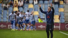 As� fue la primera parte del Pontevedra-Avil�s, en fotos
