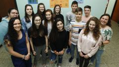 Premio por un trabajo realizado por alumnos del Santiago Ap�stol de Nar�n