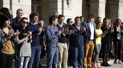 Concentraciones en las ciudades gallegas en repulsa a los atentados de Par�s