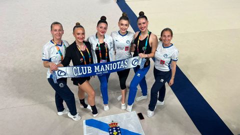El�Maniotas de gimnasia r�tmica califica el ascenso, que no entraba en sus planes, de �hecho hist�rico�.