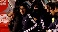 Karanka, al lado de Mourinho en Riazor
