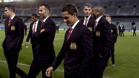 El Manchester United, en Anoeta