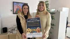 La concejala de Promocin Econmica, Carmen Prez, y la edila de Cultura, Ana Barreiro.