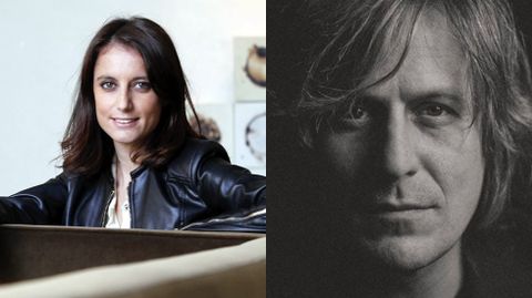 Andrea Levy y Nacho Vegas.Andrea Levy y Nacho Vegas