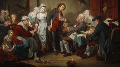 La lectura del testamento, an�nimo