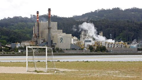 Fbrica de Ence, en Lourizn