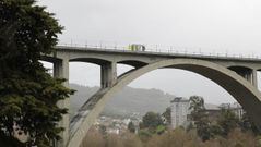 Viaducto del tren en Ourense