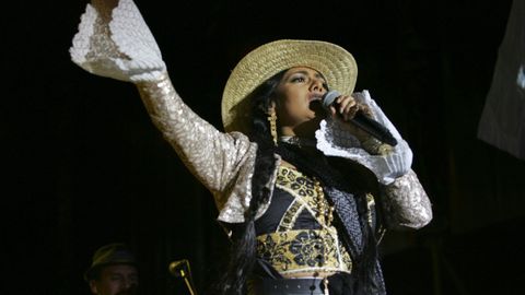 La mexicana Lila Downs.