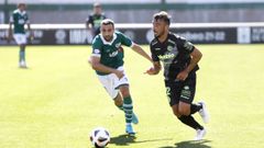 Jordan se mostr� din�mico en la banda derecha de los carballi�eses