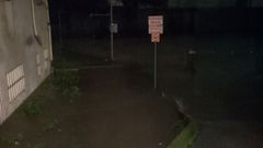Inundaciones en Casimiro G�mez, en Pontevedra