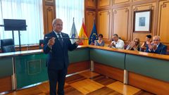 As� fue el pleno de constituci�n de la nueva corporaci�n de Monforte